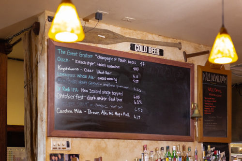 Brewing Station Beer Menu